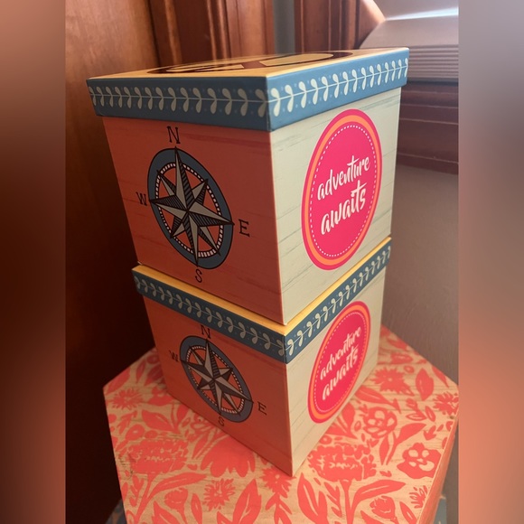 (2) Small Storage Cubes (5 inch cube) - Picture 5 of 6